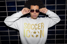 Load image into Gallery viewer, Gold Soccer Icon Sweatshirt