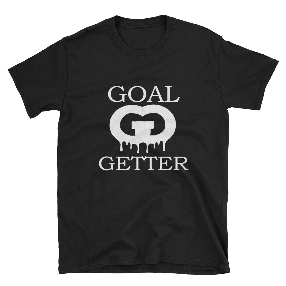 Goal Getter Tee- Black/White