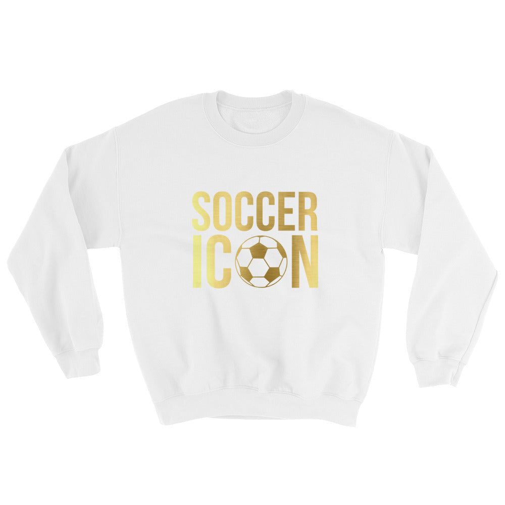 Gold Soccer Icon Sweatshirt