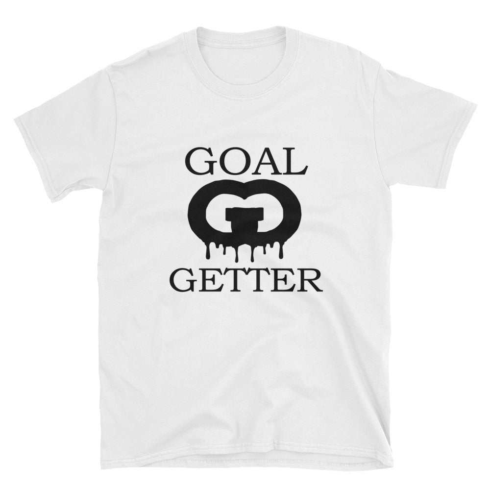 Goal Getter Tee - White/Black