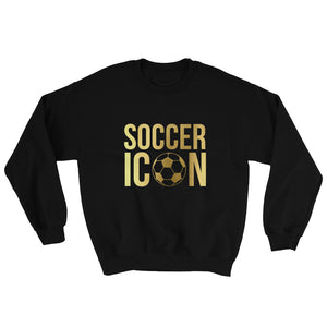Gold Soccer Icon Sweatshirt