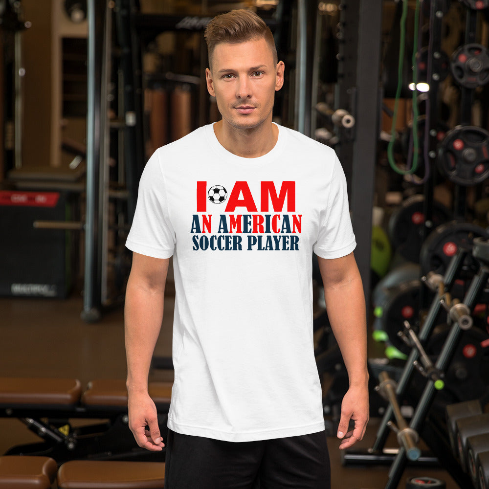 American Soccer Player Tee