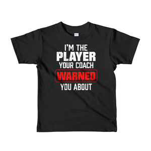 Player You've Been Warned Kid Tee