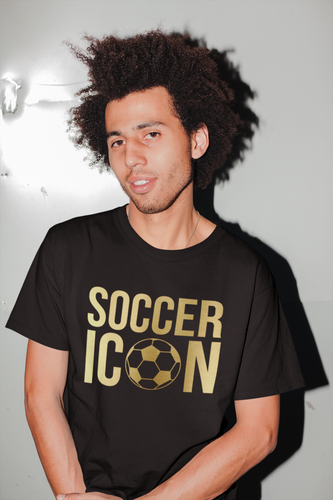 Gold Soccer Icon Tee